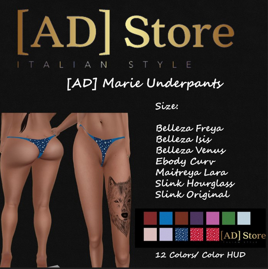 [AD] Marie Underpants