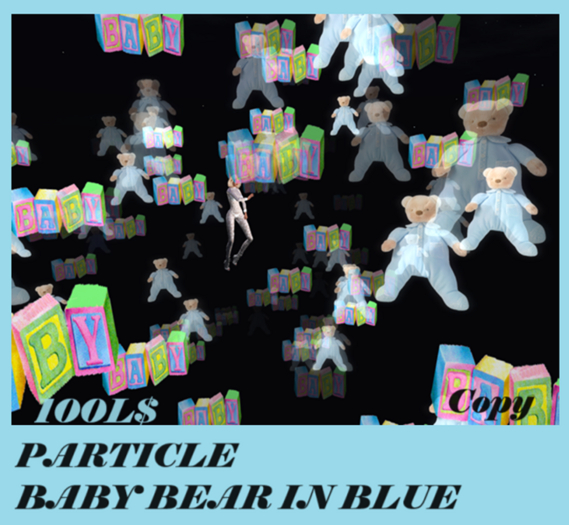 PARTICLE BABY BEAR IN BLUE