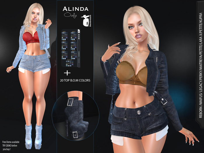  Alinda Outfit By Blackbird Lace>LaraX Included
