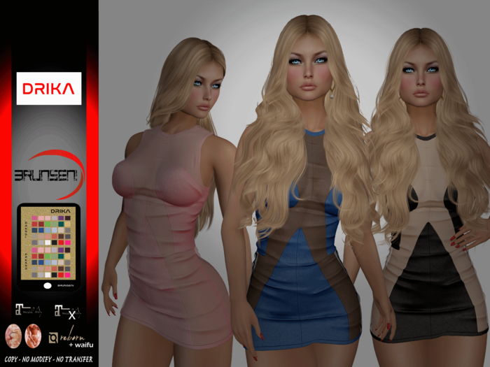 Brunsen! Drika Dress FATPACK