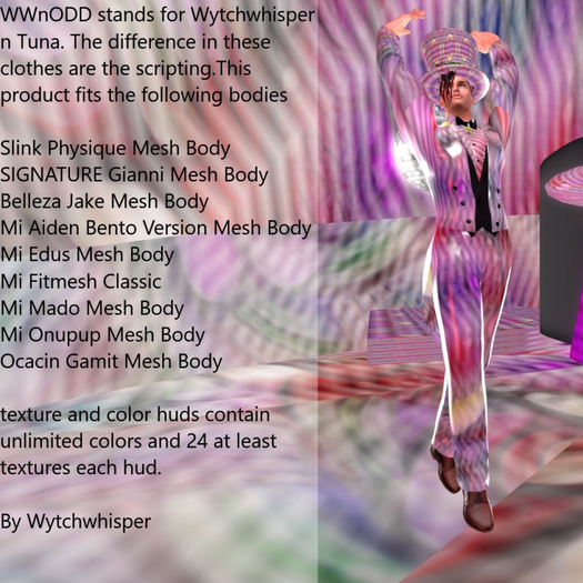 WWnODD Long tailed Suit Tux - 4 MP (ADD)