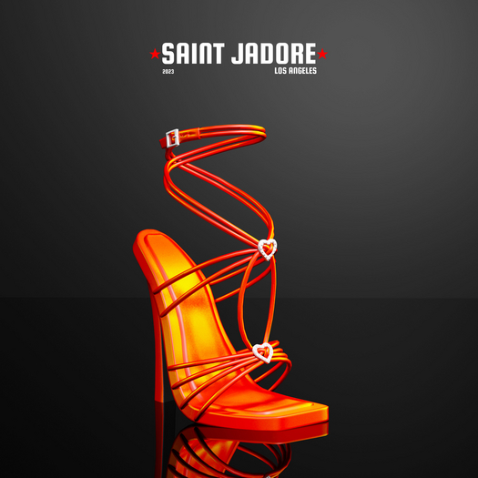 [SAINT JADORE] Keemy Heel - Orange