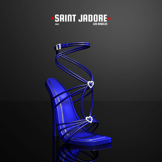 [SAINT JADORE] Keemy Heel - Navy