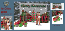 Nala Desighns -  Merry Christmas Backdrop