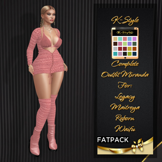 [K-Style] OUTFIT MIRANDA - FATPACK #4
