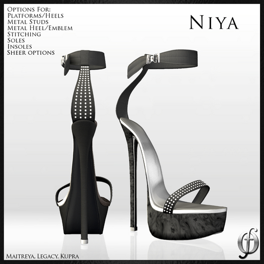 SALE! Felicity - Niya Stilettos (Suede-Dark Gray) Shoes Platform High Heels Maitreya Legacy Kupra