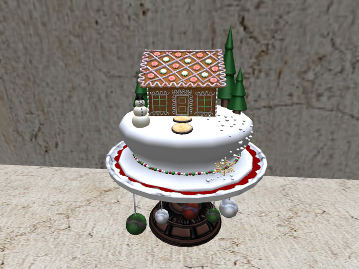 DFS Xmas Gingerbread Dreams Cake