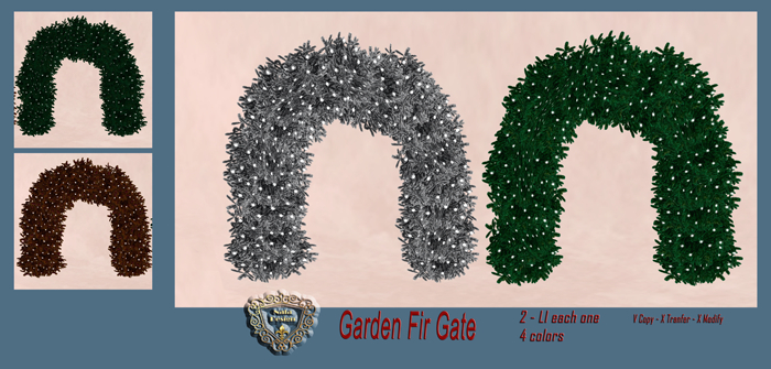 Nala Designs - Garden Fir Gate