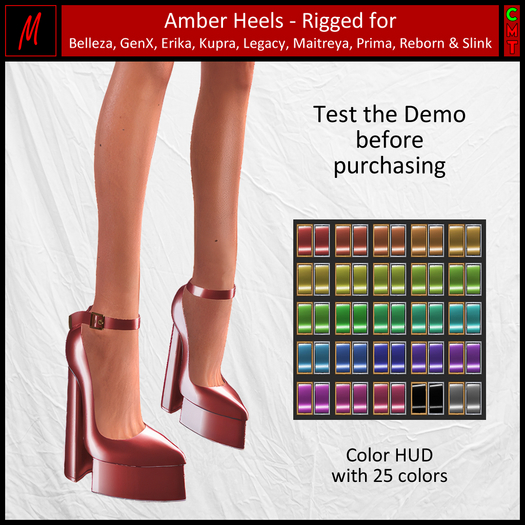 Michelle's Amber Heels