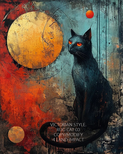 VictorianStyle. rug. Cat 03. 