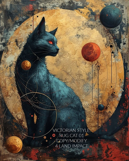 VictorianStyle. rug. Cat 01. 