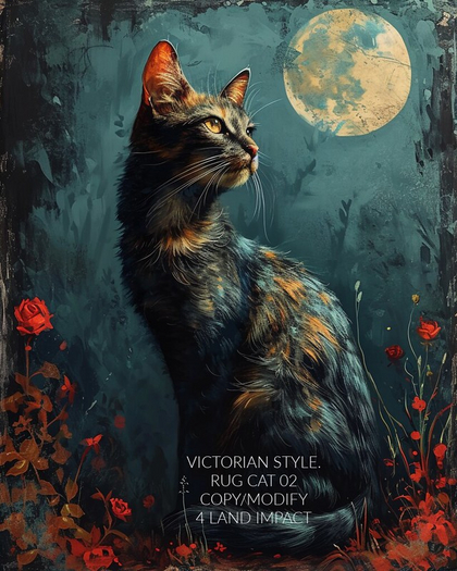 VictorianStyle. rug. Cat 02.