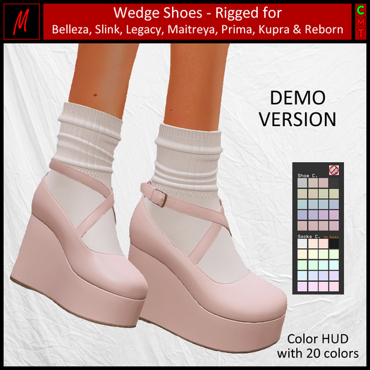 Michelle's Wedge Shoes (DEMO)
