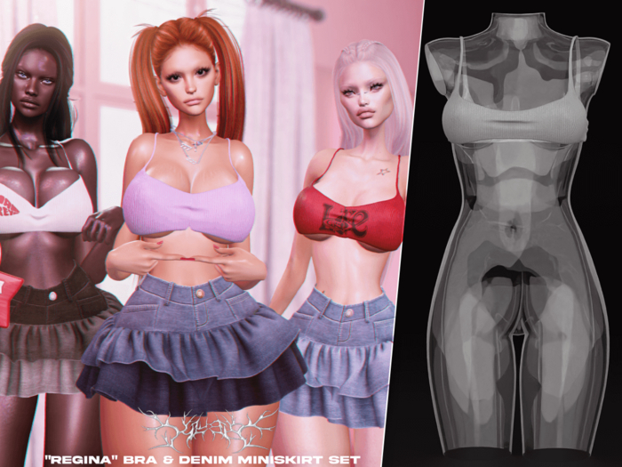 #Klubb "Regina" Bra [Razor Blade]