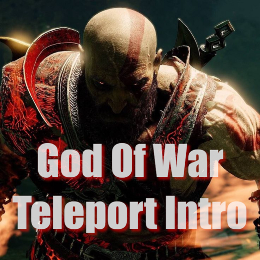 Devilish. God Of War Teleport Intro