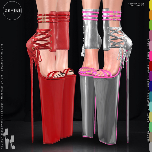 Gemini -Elvira Heels- COOL PACK (Add me)