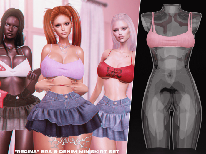 #Klubb "Regina" Bra [Powder]