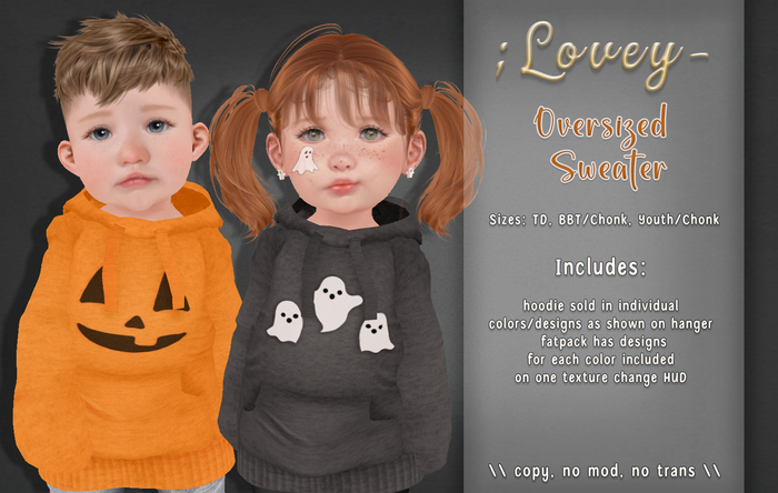 ;Lovey- Oversize Sweaters - Grey/Ghost