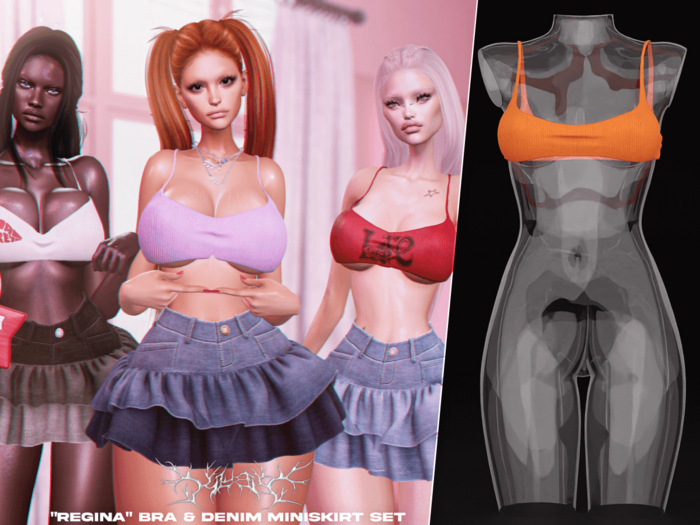 #Klubb "Regina" Bra [Pop Art]