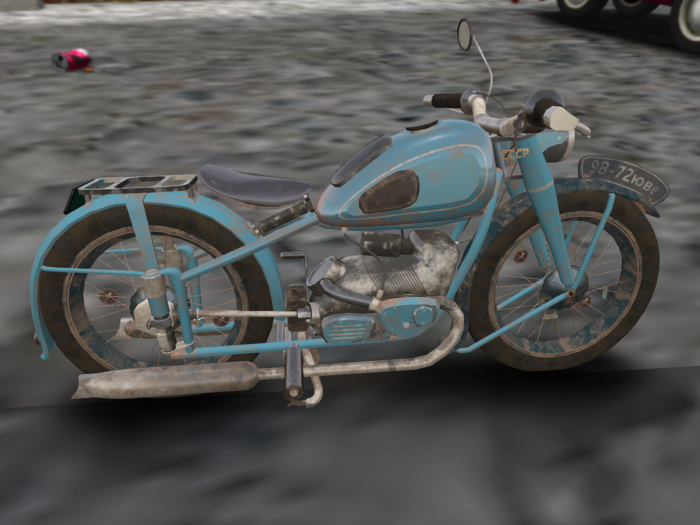 Motorcycle No2 display(boxed))