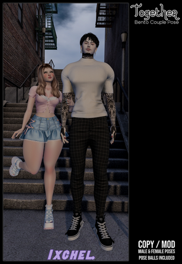 IXCHEL. - Together Couple Pose Kit