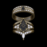 Kite Marquie Diamond Wedding Set TW