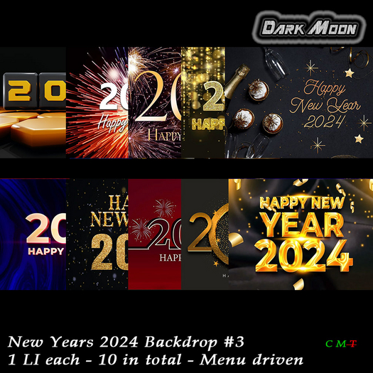 Dark Moon - New Years 2024 backdrop set 3 (add me)