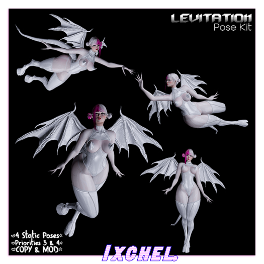 IXCHEL. - Levitation Pose Kit