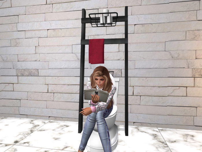 LE ~Animated Toilet *Obsidian Love*