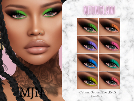 Second Life Marketplace - [MJN] Neon Glam {GENUS}