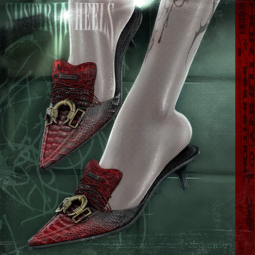 .:INHUMATION:. Suspiria Heels Red