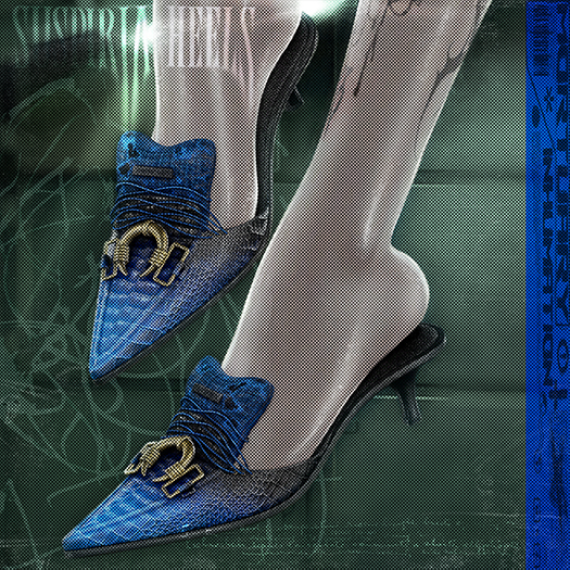 .:INHUMATION:. Suspiria Heels Blue