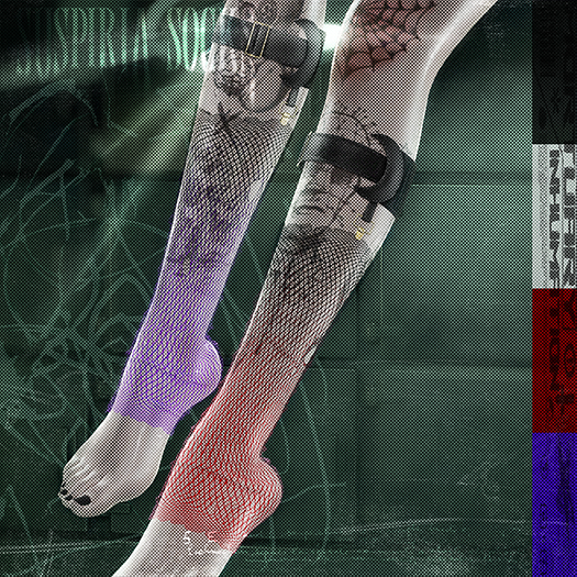 .:INHUMATION:. Suspiria Socks Dark