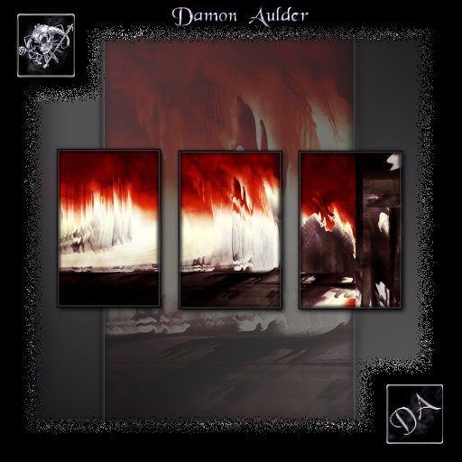 NuTec: Fire In The Cave Wall Art