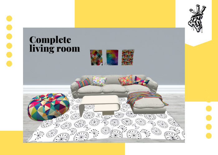 Complete living room