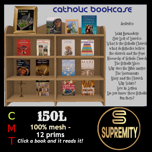 [Supremity] Catholic Bookcase 
