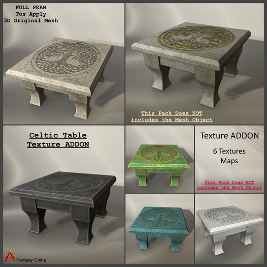 Full Perm Celtic Table Texture ADDON