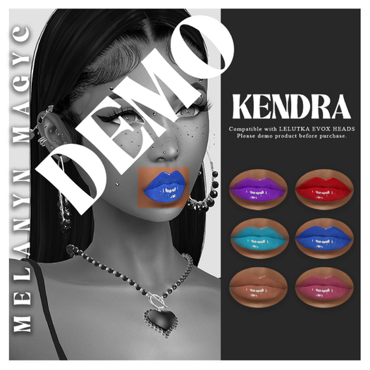 {MELANYN MAGYC BAG) KENDRA LIPSTICK DEMO