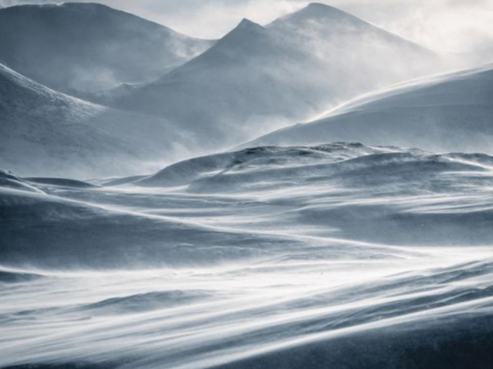 Snow Mountains Texture