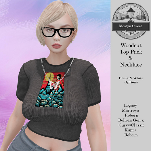 Mostyn St - Woodcut Top Pack