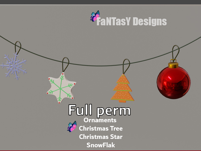FanTaSY Designs - Christmas Pack  -Full Permssion