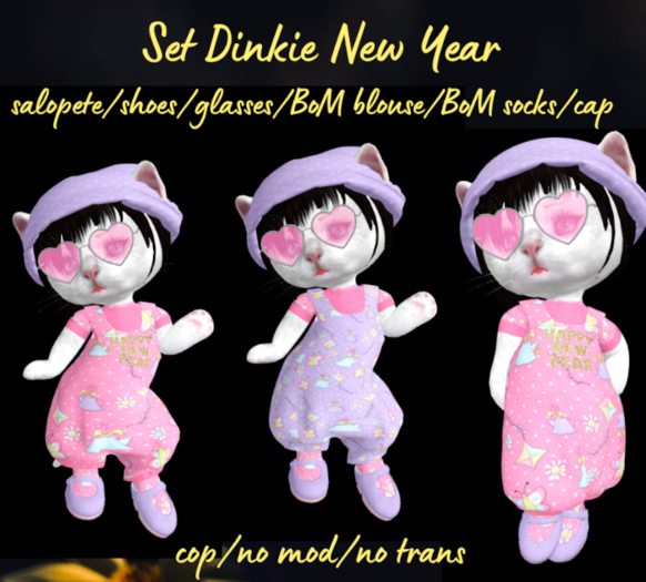 Set Dinkie New Year