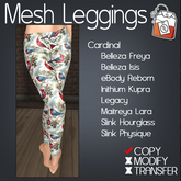 ~TL~ Cardinal Mesh Leggings