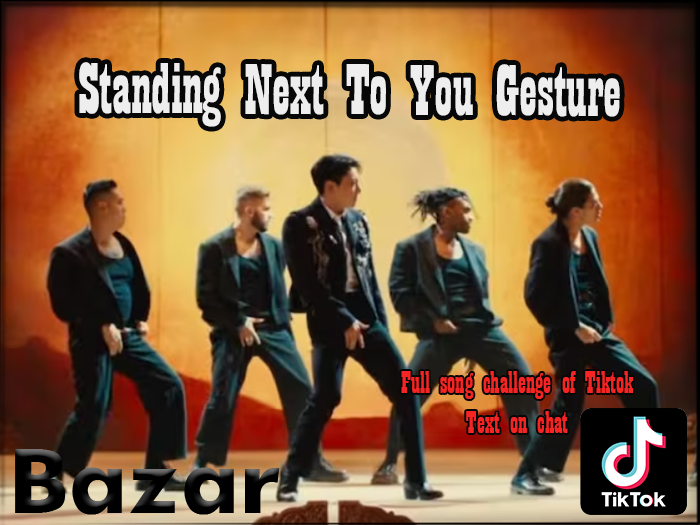 BAZAR - Standing Next To You Gesture