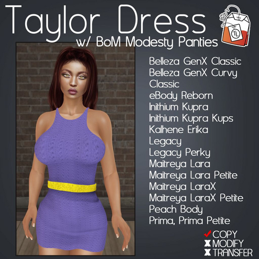 ~TL~ Taylor Dress DEMO