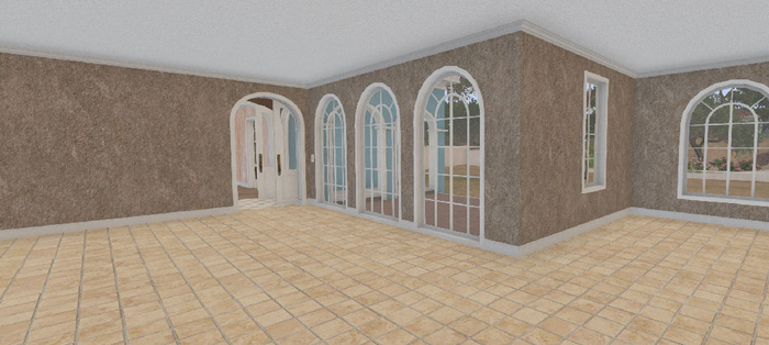 LH - Mediterranean - Bella Vista floor shell MP1AP