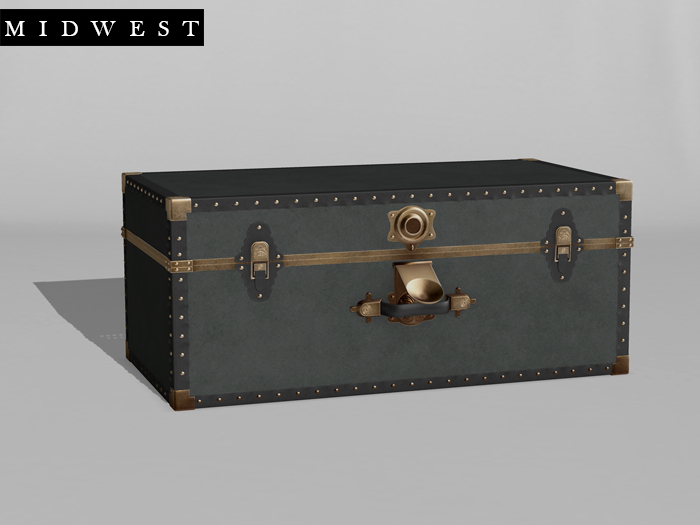 Midwest - Alchemy - Leather Chest Green