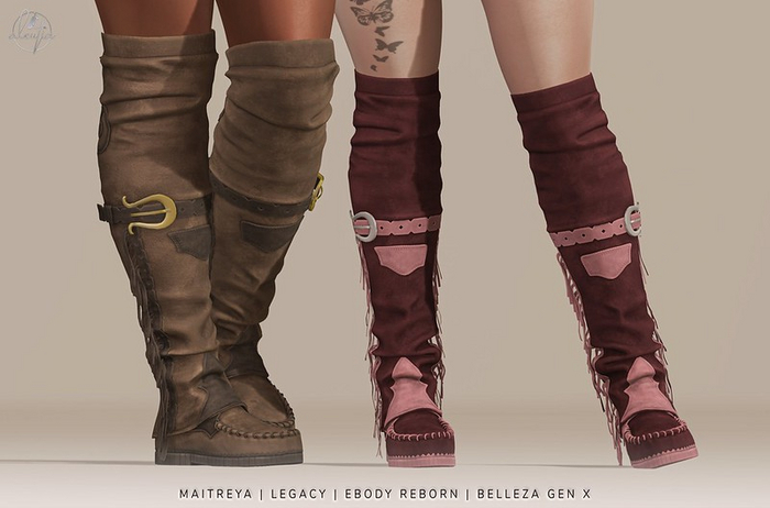 [Aleutia] Siuan Boots - FATPACK - eBody Reborn