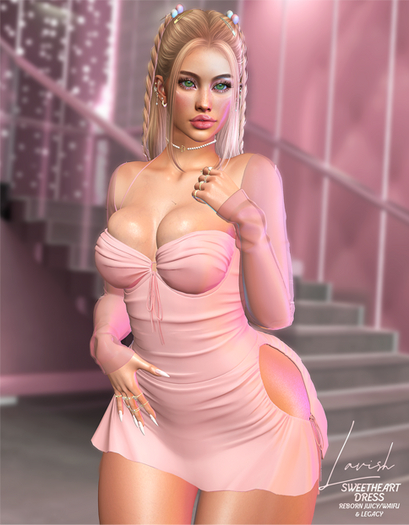Lavish / Sweetheart Dress / Fatpack