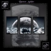 NuTec: Moon In The Clouds Wall Art
